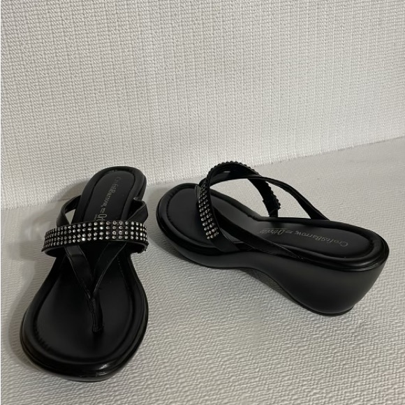 croft & barrow Shoes - Croft & Borrow platform sandals, size 9.M